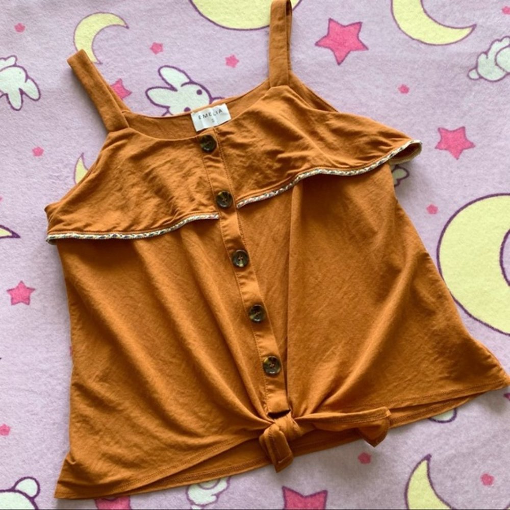 Emelia Tie Tank Top